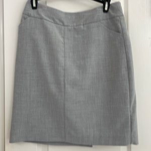 Worthington light gray, pencil skirt